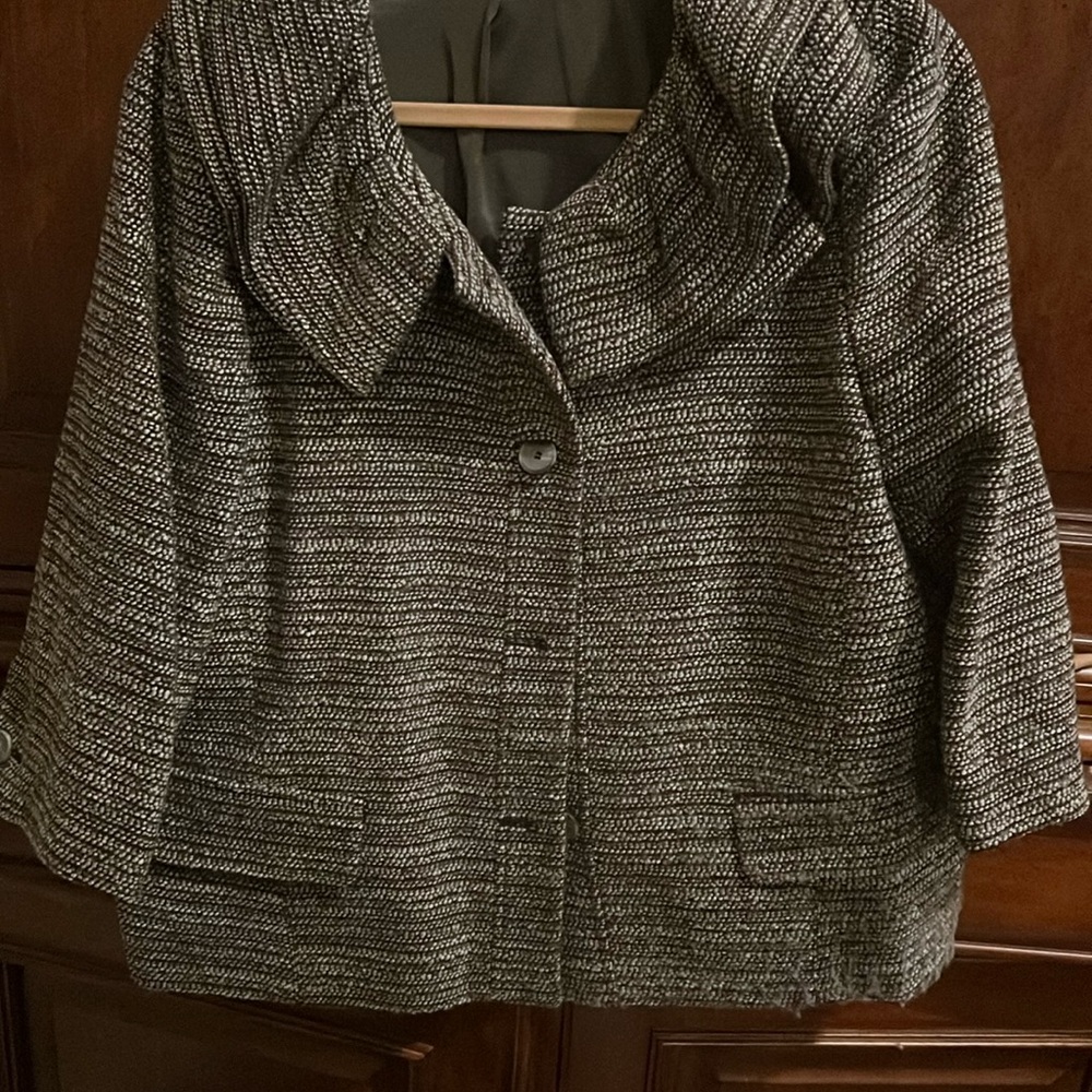 Ann taylor tweed jacket 18